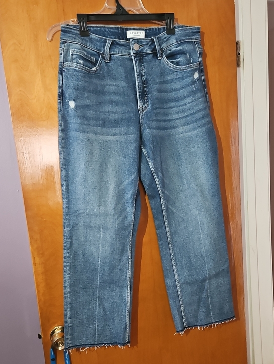 Lovervet Denim - Lovervet by VERVET Medium Wash High-Rise Wide Leg Jeans